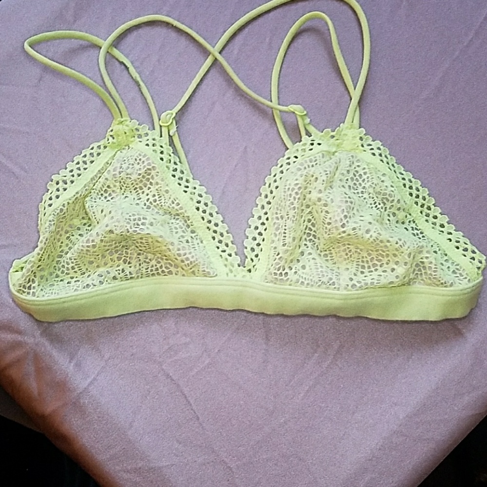 Victoria's Secret neon bralette